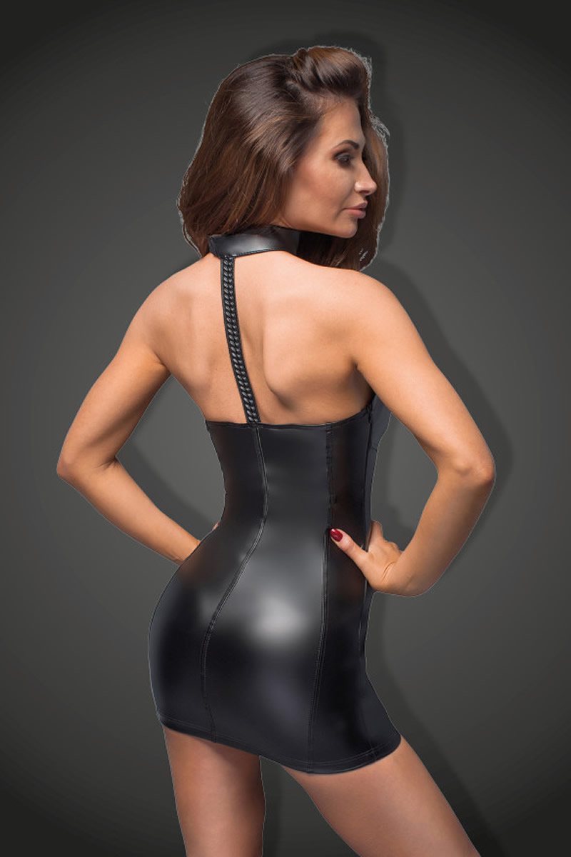 Minivestido Powerwetlook com copas
